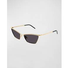 Saint Laurent Unisex Solglasögon Saint Laurent SL 637 003 - Gold/Black