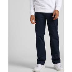 Bianco - Chinos Pantaloni Lee Pantaloni Chino Regular - Bleu