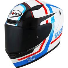 Suomy Track-1 Ninety Seven Helmet - White/Red/Blue