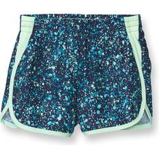 Champion Pants Champion C9 Girls' Woven Running Shorts, 2" Splatter Day Stately Blue