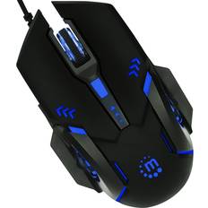 Mouse per Computer Manhattan Mouse Gaming Usb 3200 Dpi Led 6 Tasti