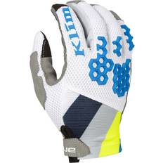 Klim Motorhandschoenen Klim Mojave 2023 Motorcross handschoenen, wit-groen-blauw-geel, afmeting voor man