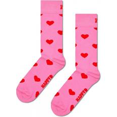 Pink - Unisex Underwear Happy Socks Heart Pink Small/Medium