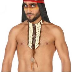 Hombre Amuletos y Colgantes BigBuy Carnival Colgante Hombre 56659 Indio Americano