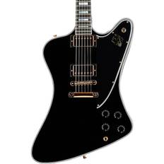 Gibson Custom Firebird Custom, Ebony Fingerboard, Gloss Ebony Electric Guitar