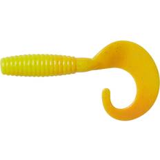 Ron Thompson gumov nstraha grup curl tail uv yellow silver 5,5 cm