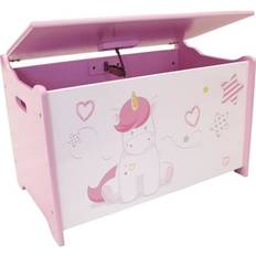 Fun House Pink Hvid Træ Kiste