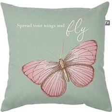 Rucomfy Secret Garden Butterfly Printed Pink (40x40cm)