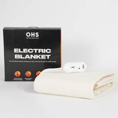 Polyester Blankets OHS Heated Heat Bed Blankets White