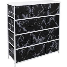 Polyester Chest of Drawers Sorbus Marble Top Chest of Drawer