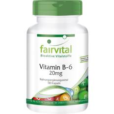 Fairvital Vitamin B6 20mg 180 pcs