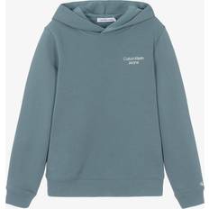 Calvin Klein Hoodies Children's Clothing Calvin Klein Jeans Stack Logo Hoodie - Blue