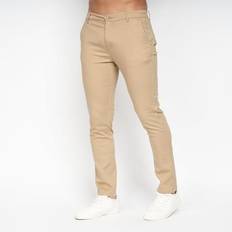 Crosshatch Mens Roysden Chinos Sand Sand