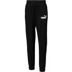 Puma Jungen ESS Logo Sweat Pants TR cl Hose, Cotton Black, 128