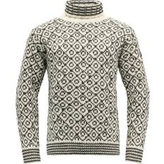 Svalbard Wool High Neck - Offwhite/Anth