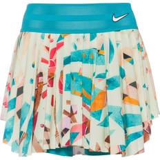 Breathable Skirts Nike Dri-Fit Court Slam Skirt Women - Coconut Milk/Teal Nebula/White