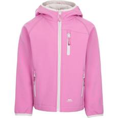 Multicoloured Jackets Children's Clothing Trespass Kian Softshell Jacket Pink 2-3 Years