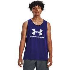 Canottiere Under Armour Sportstyle Logo Sleeveless T-shirt Blue Man