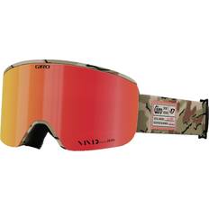 Giro Ski Equipment Giro Axis Unisex Snow Goggle with Bonus Infrared Lens, Green Holiday