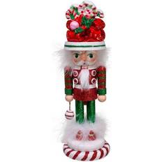 Resin Interior Details Kurt Adler 12-Inch Hollywood Candy Soldier Nutcracker.