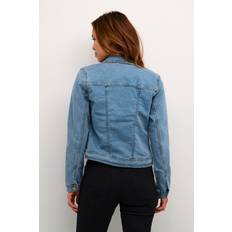 Equestrian - Woman Outerwear Kaffe Vicky Denim Jacket