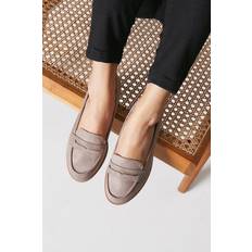 Beige Loafers on sale Dorothy Perkins Womens Wide Fit Lara Penny Loafers