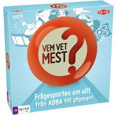 Vem vet mest sällskapsspel Tactic Vem Vet Mest? Resespel