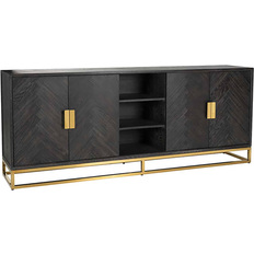 Brass Sideboards Richmond Blackbone Black Sideboard 73x24"