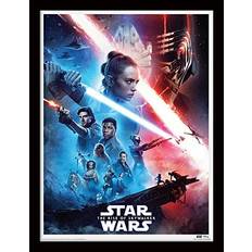 MDF Posters Star Wars Rise Of Skywalker Saga Print Poster 30x40cm