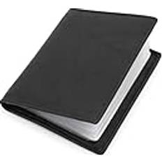 ag wallets Leder Kreditkarte Bilder Insert Wallet Slim Card Holder Organizer, Schwarzer Napa Minimalistisch