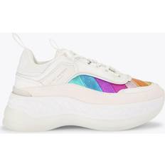 Kurt Geiger Shoes Kurt Geiger KURT GEIGER Women's Trainers White Leather Kensington