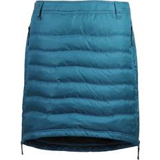 Skhoop Short Down Skirt - Blue Denim
