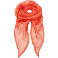 Orange - Women Scarfs Premier Work Chiffon Formal Scarf Orange One