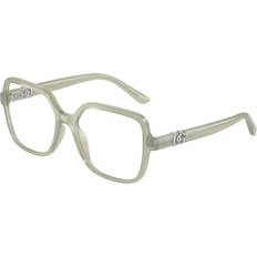 Dolce & Gabbana Blue Glasses Dolce & Gabbana DG5105U 3345 Milky Green 55MM