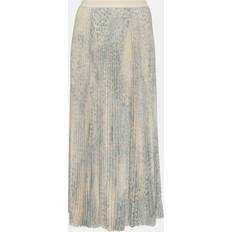 Balenciaga Skirts Balenciaga Printed pleated midi skirt multicoloured