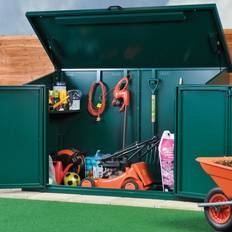 Asgård Access 6 W 3 D Pent Metal Bike Shed (Building Area )