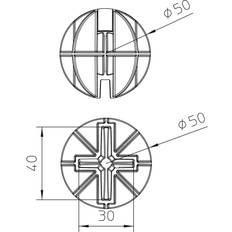 OBO Bettermann Elartiklar OBO Bettermann ProtectionBall 5018014 Monteringstillbehör