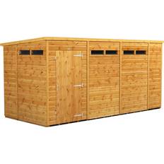 Outbuildings Power Sheds 14 6ft Pent Security (Building Area )