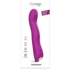 Lovely Planet Swap P&G Spot Tapping Vibrator, 22 cm pink