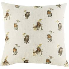 Linen Textiles Evans Lichfield Lichfield Repeat Print Cushion Natural