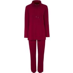 Damella Jumpsuits & Overaller Damella Bamboo Frenchterry Suit Red * Kampanj *