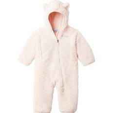 9-12M Salopettes en Polaire Columbia Baby Fleece Jumpsuit - Chalk