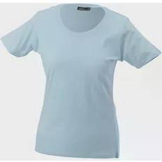 Basic-T T-shirt dam, Light-Blue