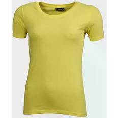 Basic-T T-shirt dam, Yellow