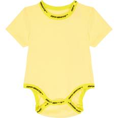 Gula Bodys Off-White Kids Baby Cotton Jersey Bodysuit - Yellow