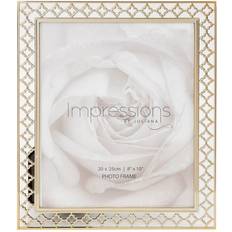 Impressions Lattice Cut Metal Photo Frame
