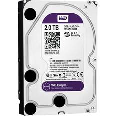 Western Digital WD Purple 2TB Surveillance Hard Disk Drive 5400 RPM Class SATA 6 Gb/s 64MB Cache 3.5 Inch WD20PURX [Old Version]