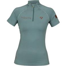 Aubrion Team Short-Sleeved Base Layer Top Dark Grey