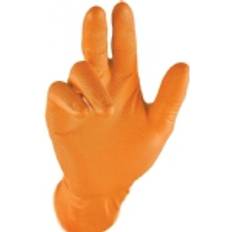 Work Clothes Grippaz nitrile Protective gloves, Work Gloves Orange, 246 Set of