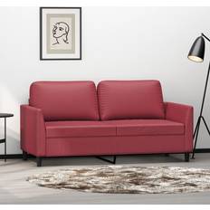Rød Sofaer vidaXL 2-personers Sofa